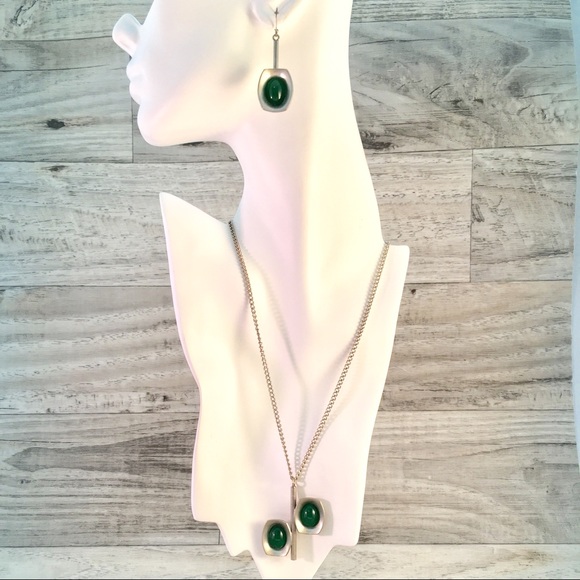 ❗️SOLD❗️Jorgen Jensen 60’s Necklace Earrings 220A - Picture 4 of 6